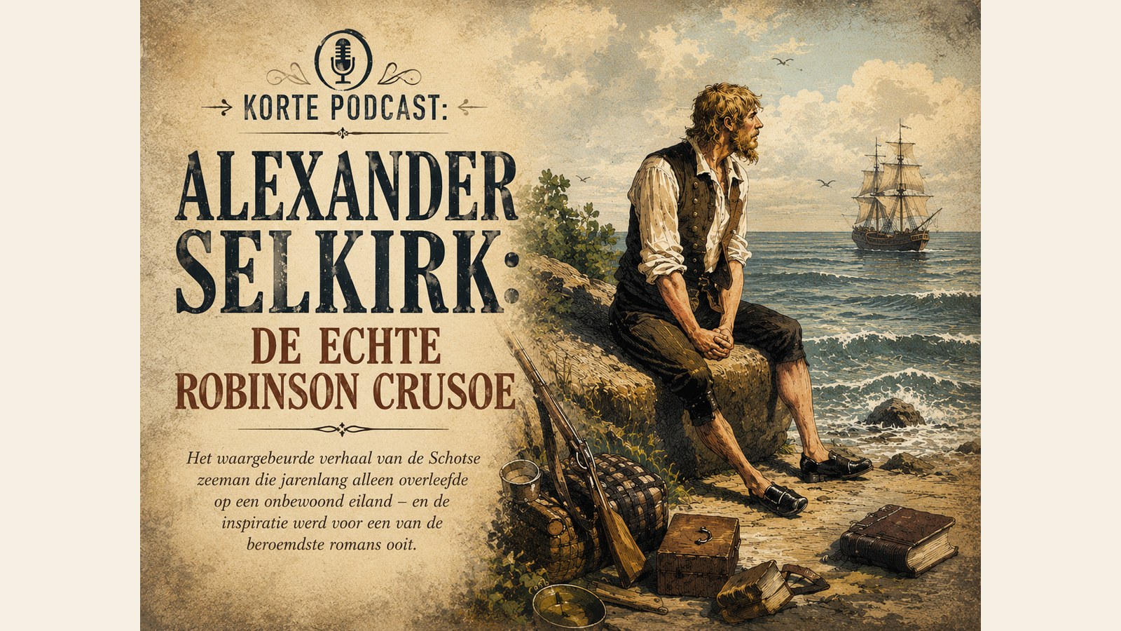 Alexander Selkirk: De Echte Robinson Crusoe